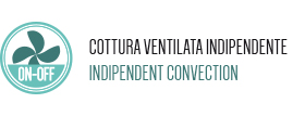 Cottura ventilata indipendente