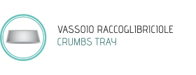 Vassoio raccoglibriciole