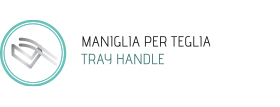 Maniglia per teglia