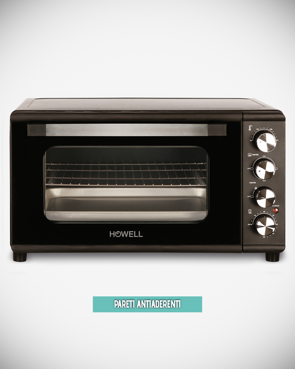 Electric oven with convection and no stick sides HO.FE4529LPN