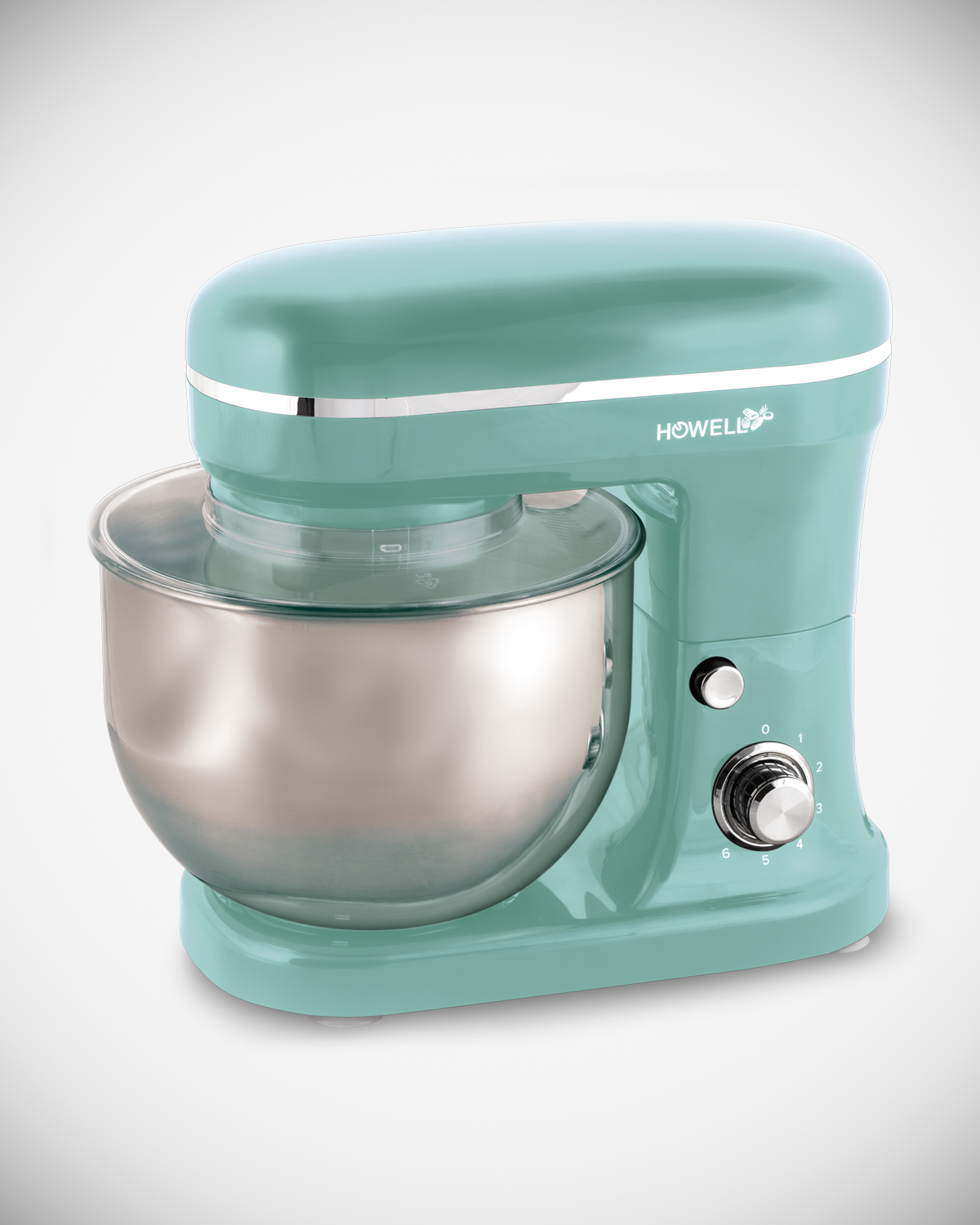 Green stand mixer